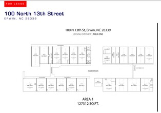 200 N 13th St, Erwin, NC for rent Floor Plan- Image 1 of 1