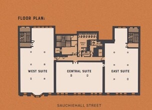 77 Renfrew St, Glasgow to rent Floor Plan- Image 2 of 2