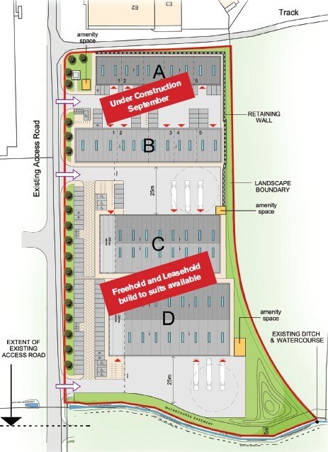 Vale Park, Evesham for sale Site Plan- Image 1 of 1