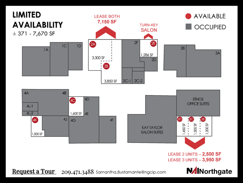 3600 Sisk Rd, Modesto, CA for rent - Building Photo - Image 3 of 5