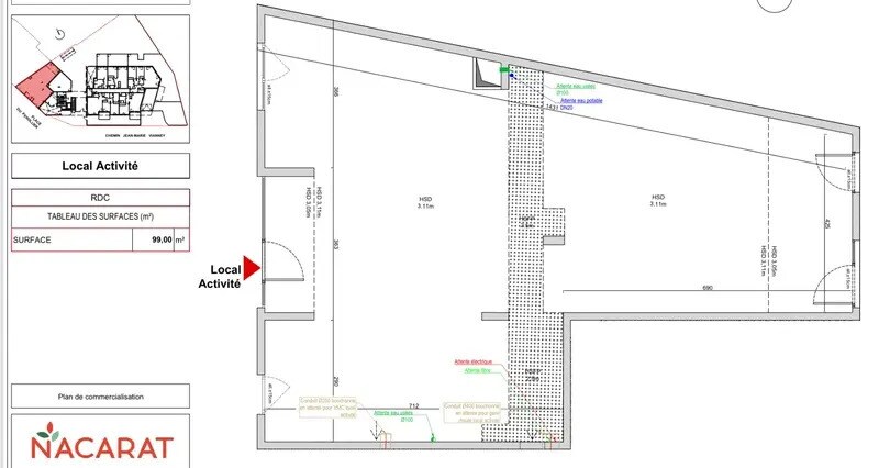 Retail in Écully to rent - Building Photo - Image 2 of 2