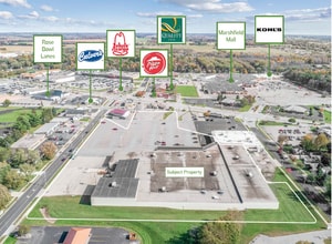 1306 N Central Ave, Marshfield, WI - AERIAL  map view - Image1