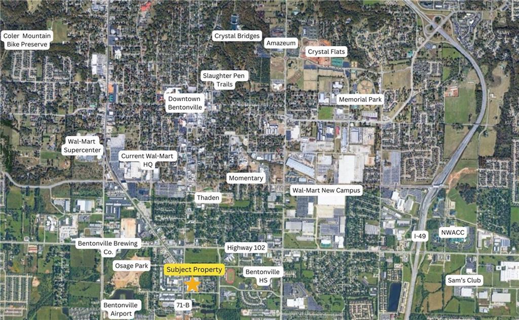 1705 S Walton Blvd, Bentonville, AR for sale Building Photo- Image 1 of 54