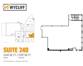2327 Wycliff St, Saint Paul, MN to rent Floor Plan- Image 1 of 1