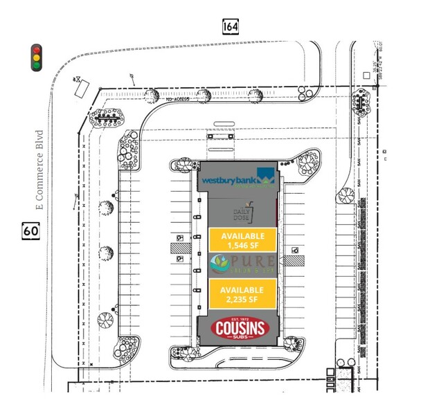 1175-1195 E Commerce Blvd, Slinger, WI for rent - Floor Plan - Image 2 of 2