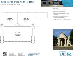 2800 Keslinger Rd, Geneva, IL for rent Floor Plan- Image 2 of 2