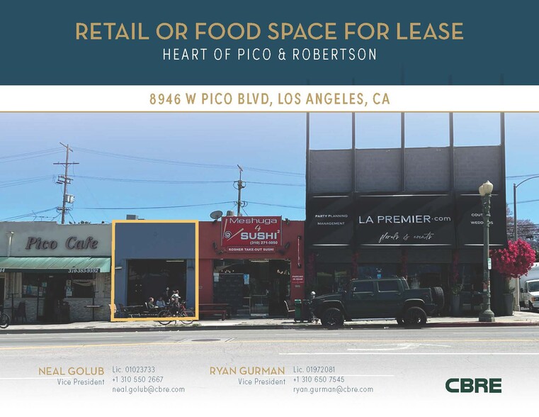 8946-8948 W Pico Blvd, Los Angeles, CA for rent - Building Photo - Image 1 of 8