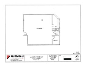 27177 Lahser Rd, Southfield, MI for rent Floor Plan- Image 2 of 2