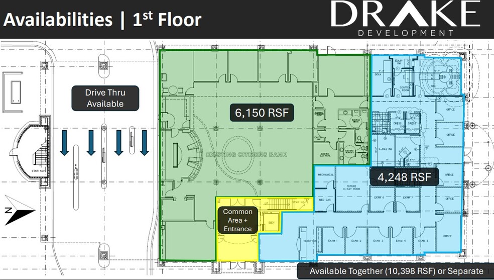 8101 W 135th St, Overland Park, KS for rent - Floor Plan - Image 2 of 5