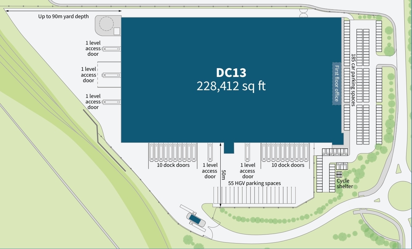 Central Blvd, Coventry to rent Site Plan- Image 1 of 1