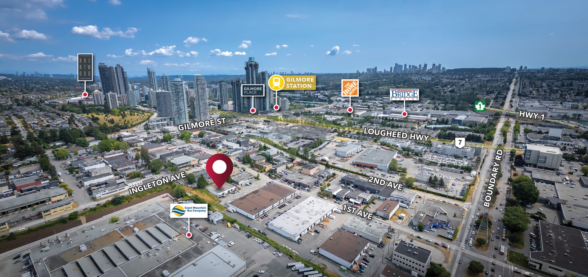 3815-3835 1st Av, Burnaby, BC to rent Building Photo- Image 1 of 7