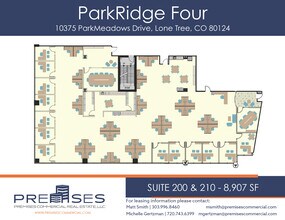 10375 Park Meadows Dr, Lone Tree, CO to rent Floor Plan- Image 2 of 2