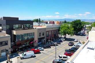 206 E 4th St, Loveland, CO - aerial  map view