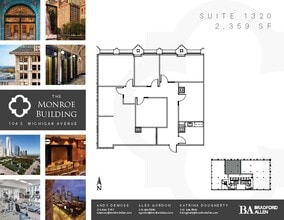 104 S Michigan Ave, Chicago, IL to rent Floor Plan- Image 1 of 5