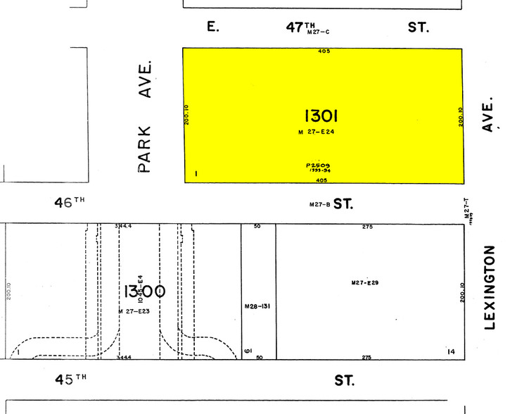 245 Park Ave, New York, NY for rent - Plat Map - Image 2 of 13