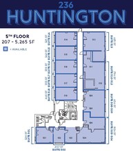 236 Huntington Ave, Boston, MA for rent Floor Plan- Image 1 of 5