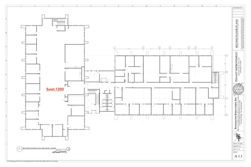 1485 Civic Ct, Concord, CA for rent - Site Plan - Image 2 of 20