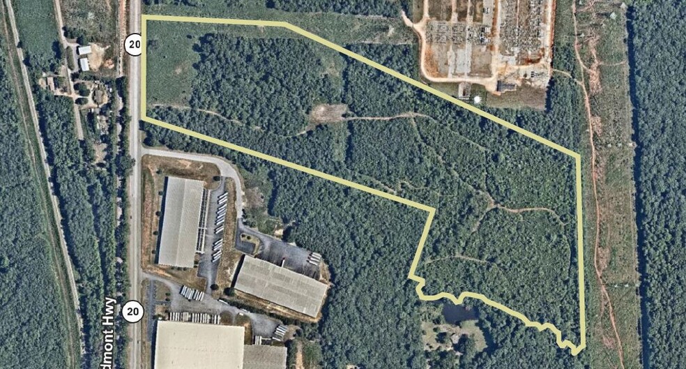 Piedmont Highway, Piedmont, SC for sale - Aerial - Image 2 of 2