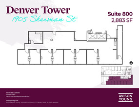 1905 Sherman St, Denver, CO for rent Floor Plan- Image 1 of 1