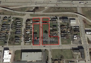 1146 S Kenwood Ave, Indianapolis, IN - aerial  map view