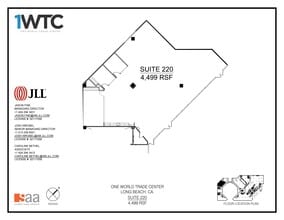 1 World Trade Ctr, Long Beach, CA to rent Floor Plan- Image 1 of 1