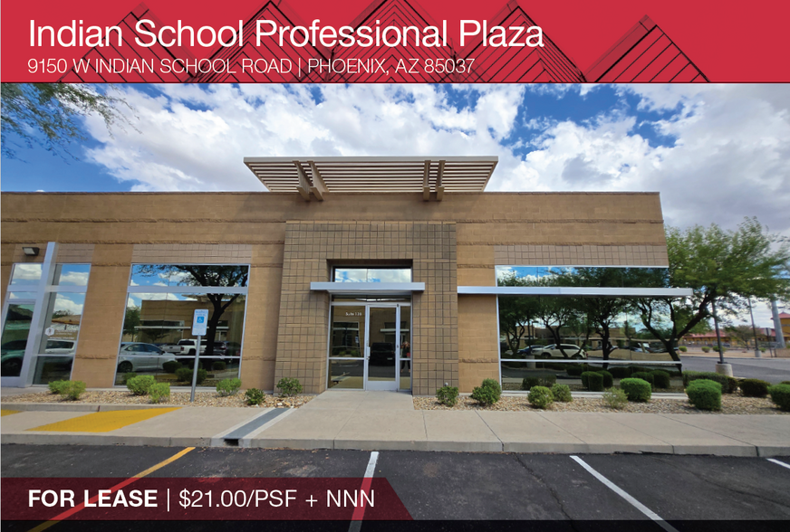 9150 W Indian School Rd, Phoenix, AZ for rent - Building Photo - Image 1 of 7