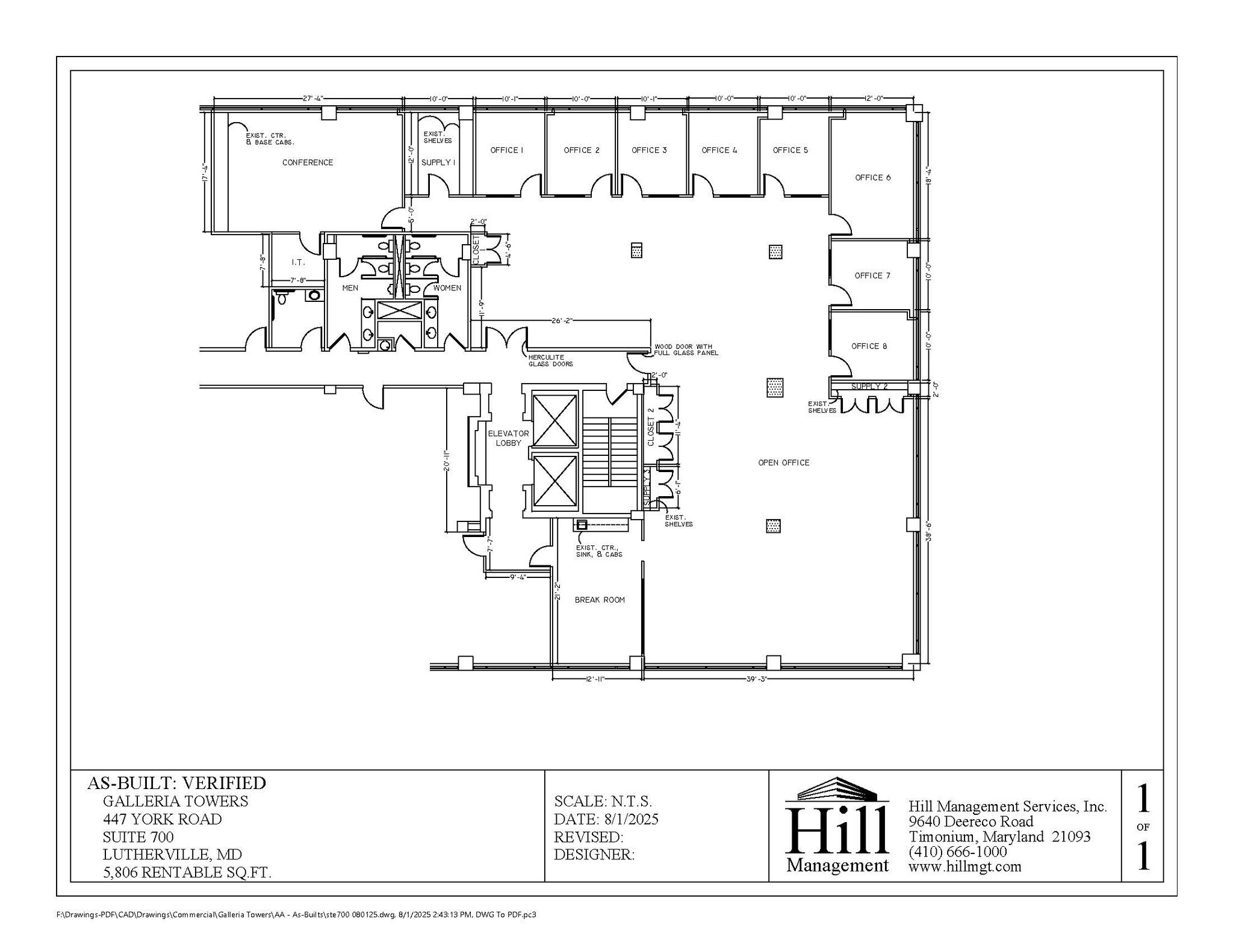 1447 York Rd, Lutherville, MD to rent Floor Plan- Image 1 of 1