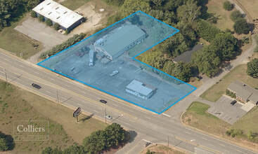 1704-1710 W Main St, Central, SC - aerial  map view