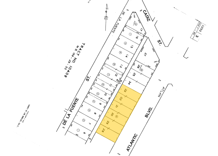 883 S Atlantic Blvd, Monterey Park, CA for rent - Plat Map - Image 2 of 33