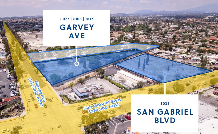 Garvey Ave, Rosemead, CA for sale - Aerial - Image 1 of 1