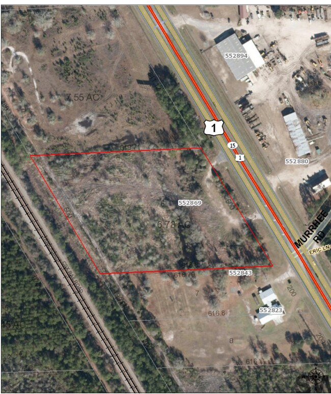 More details for 552869 US Highway 1, Hilliard, FL - Land to Rent