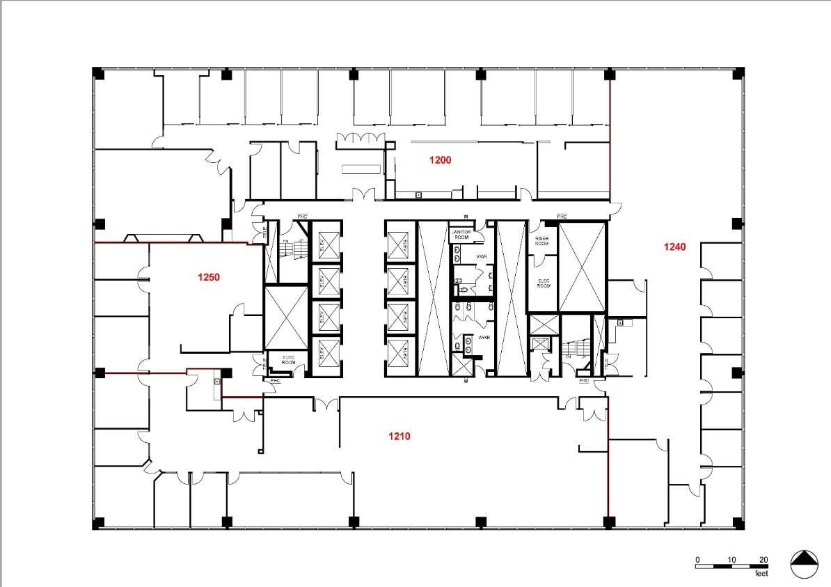 79 Wellington St W, Toronto, ON to rent Floor Plan- Image 1 of 1
