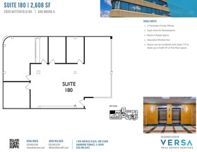 2707 Butterfield Rd, Oak Brook, IL for rent Floor Plan- Image 1 of 1