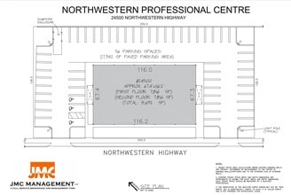 24500 Northwestern Hwy, Southfield, MI to rent Site Plan- Image 1 of 2
