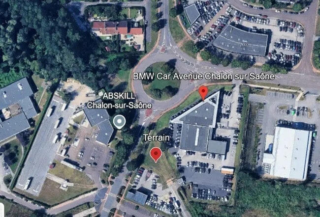 Location Terrain 910 m²