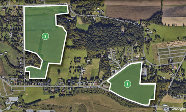 3765 Adams Rd, Leesport, PA - aerial  map view