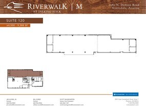 7580 N Dobson Rd, Scottsdale, AZ for rent Floor Plan- Image 1 of 2