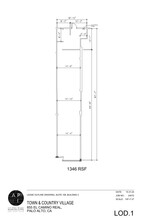 12-100 Town And Country Vlg, Palo Alto, CA for rent Floor Plan- Image 1 of 2