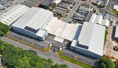 George Richards Way, Altrincham, CHS - aerial  map view