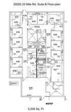 35050-35054 23 Mile Rd, New Baltimore, MI for rent Floor Plan- Image 1 of 1