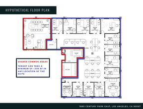 1880 Century Park E, Los Angeles, CA for rent Floor Plan- Image 2 of 22