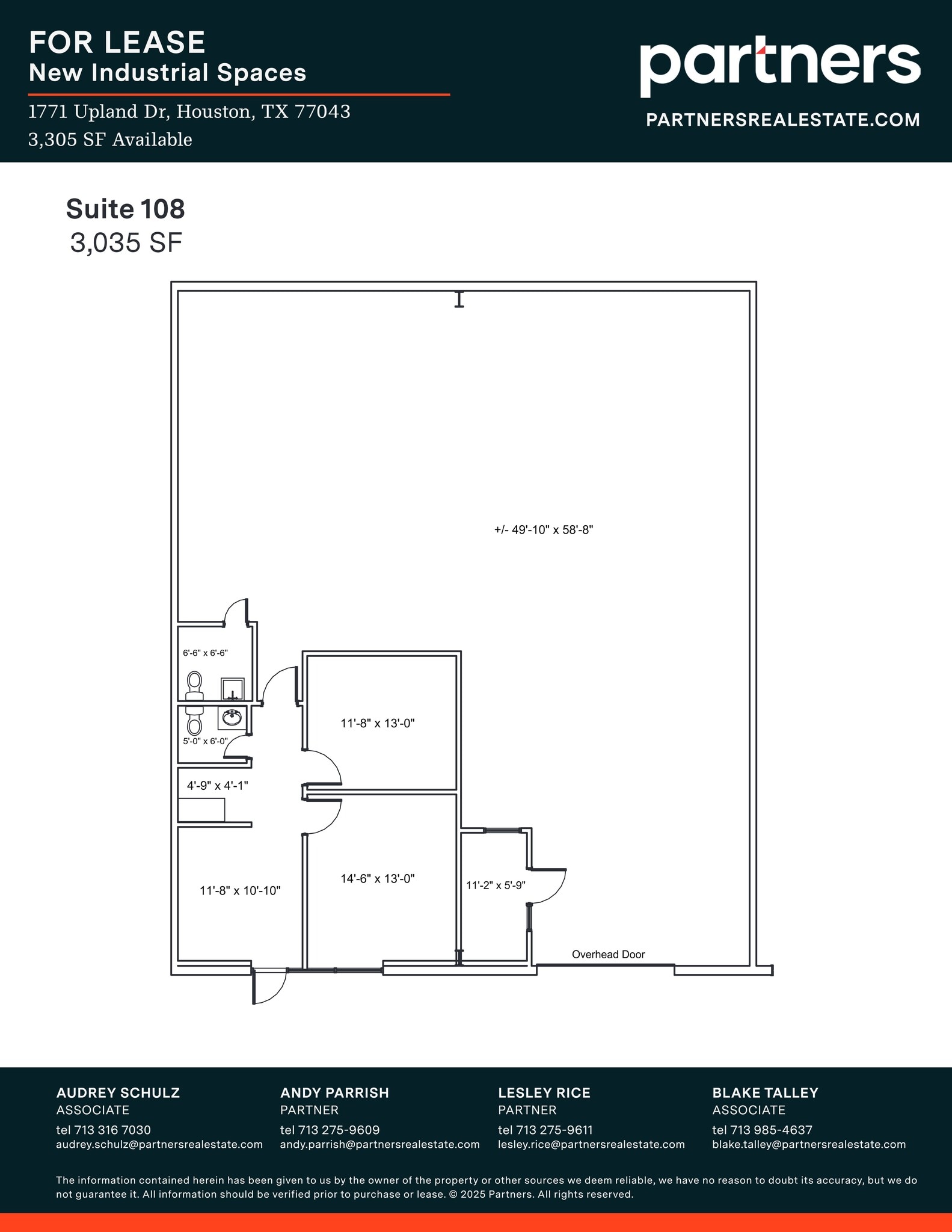 1771 Upland Dr, Houston, TX to rent Site Plan- Image 1 of 1