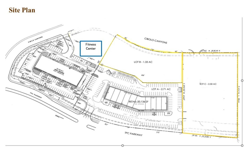 4250 Tpc Pky, San Antonio, TX for rent - Site Plan - Image 3 of 3