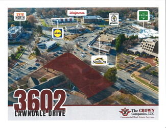 More details for 3602 Lawndale Dr, Greensboro, NC - Land for Rent