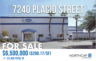 More details for 7240 Placid St, Las Vegas, NV - Industrial for Sale