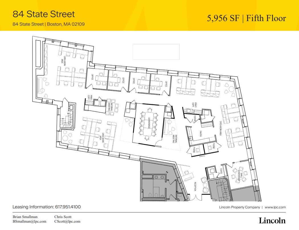 84 State St, Boston, MA to rent Floor Plan- Image 1 of 1