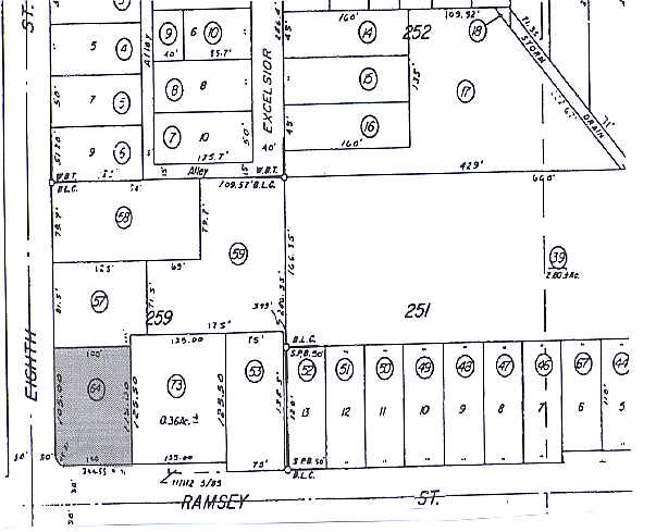 783 W Ramsey St, Banning, CA for rent - Plat Map - Image 2 of 4