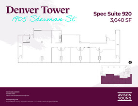 1905 Sherman St, Denver, CO for rent Floor Plan- Image 1 of 6