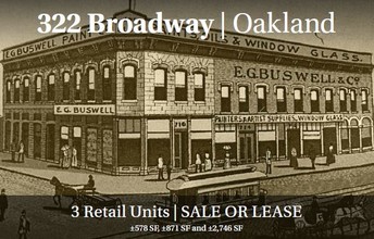 322 Broadway, Oakland, CA for sale Building Photo- Image 1 of 1