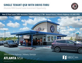More details for 3455 Atlanta Hwy, Athens, GA - Retail for Sale